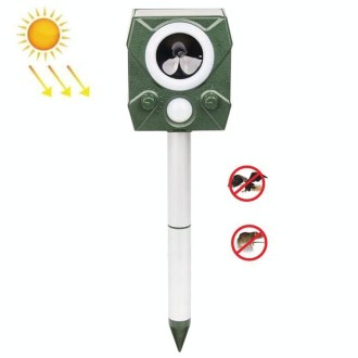 Electronic Rodent Repeller Ultrasonic Outdoor Animal Repeller(Green)