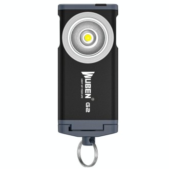 WUBEN G2 Strong Light LED Flashlight USB Outdoor Campers And Household Super Bright Key Chain Light(Black)