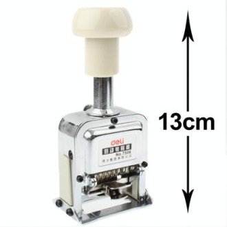 High Performance Metal Material Automatic Numbering Machine (6 Code)(Silver)