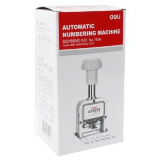 High Performance Metal Material Automatic Numbering Machine (6 Code)(Silver)