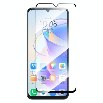 For Honor X7A 4G Global ENKAY Hat-Prince Full Glue 0.26mm 9H 2.5D Tempered Glass Full Film