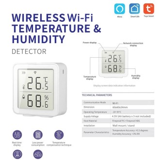 TY-191 Wireless Smart Digital Home Thermometer