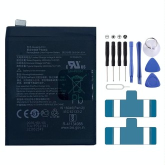 4320mAh BLP761 for OnePlus 8 Li-ion Polymer Battery