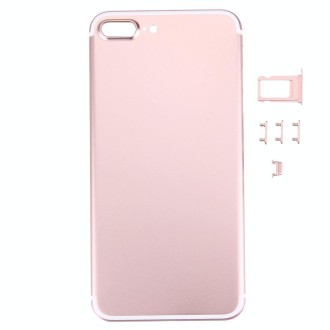 5 in 1 for iPhone 7 Plus (Back Cover + Card Tray + Volume Control Key + Power Button + Mute Switch Vibrator Key) Full Assembly H