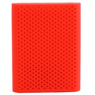 PT500 Scratch-resistant All-inclusive Portable Hard Drive Silicone Protective Case for Samsung Portable SSD T5, with Vents (Red)