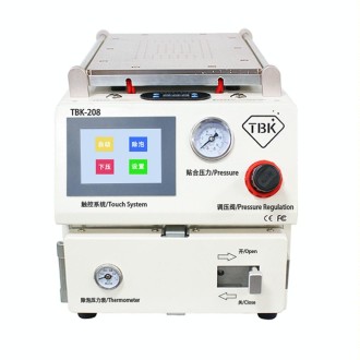 TBK TBK208 450W 3 in 1 Separation Laminating Defoaming Machine Curved Screen Pressing Machine OCA Laminating Machine