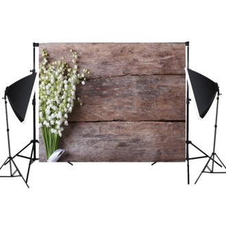 1.25m x 0.8m Wood Grain 3D Simulation Flower Branch Photography Background Cloth(MB21)