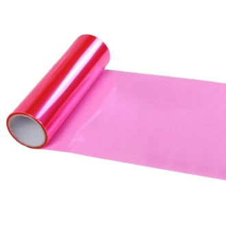 2pcs Car Headlight Protective Film Tail Light Film Motorcycle Fog Light Film, Size:30 x 100cm(Pink)