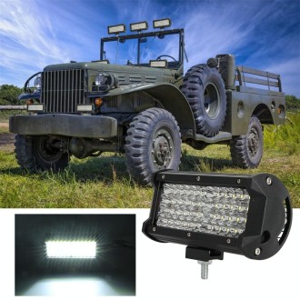 D0039 28W 10-30V DC 6000K 7 inch 40 LEDs Offroad Truck Car Driving Light Work Light Spotlight Fog Light