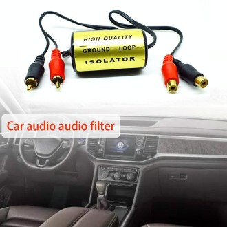 RCA Audio Filter Eliminates Audio-Sounding Noise Lifting Sound Car Audio Filters