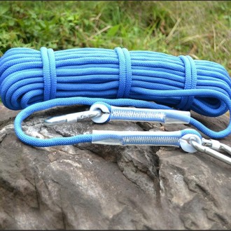 XINDA XD-S9817 Outdoor Rock Climbing Hiking Accessories High Strength Auxiliary Cord Safety Rope, Diameter: 9.5mm, Length: 60m, 