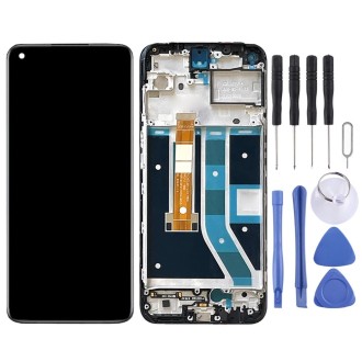 For OnePlus Nord N100 BE2013 Digitizer Full Assembly with Frame OEM LCD Screen (Black)