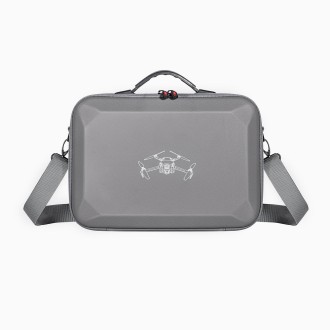 For DJI Mini 4 Pro / RC 2 with Screen STARTRC Shoulder Storage Bag PU Handbag(Grey)