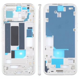 For Google Pixel 8a Original Middle Frame Bezel Plate (Silver)