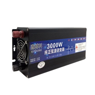 XINBOKE High Power Household Car Sine Wave Inverter 12V 3000W To 220V 1500W(LCD Display)