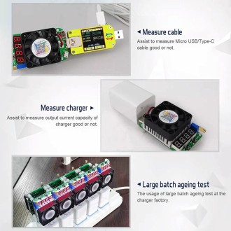 LD25 Adjustable Current Voltage Electronic USB Load Resistor Discharge Battery Test