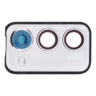 For OPPO Realme Q3 Pro 5G / Realme Q3 Pro Carnival  Back Camera Lens Frame (White)