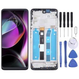 For Motorola Moto G 2022 OEM LCD Screen Digitizer Full Assembly with Frame