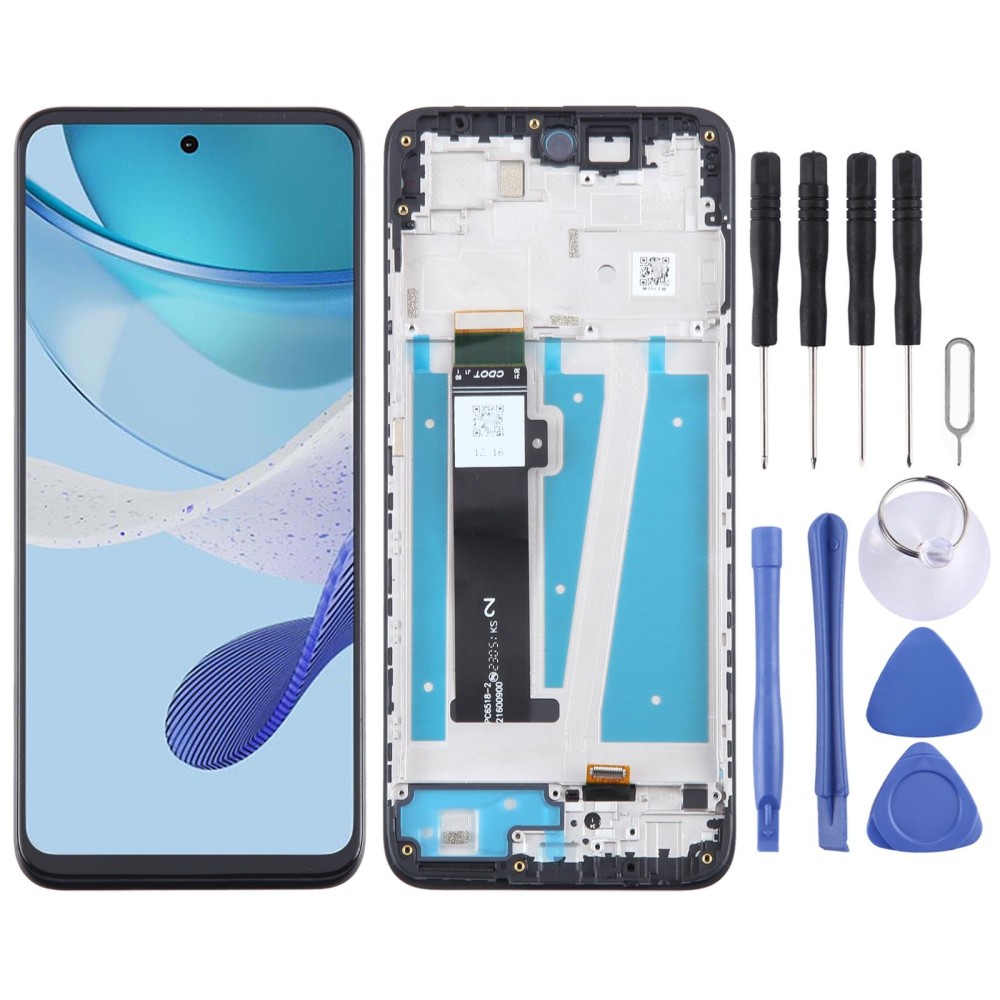 For Motorola Moto G 2023 OEM LCD Screen Digitizer Full Assembly with Frame