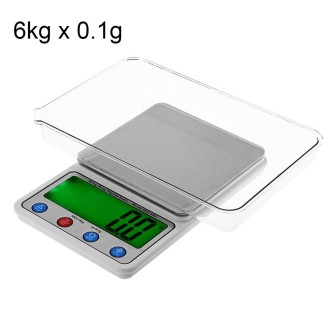 MH-885 6Kg x 0.1g High Accuracy Digital Electronic Portable Kitchen Scale Balance Device with 4.5 inch LCD Screen