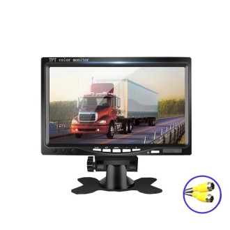 YB-700A 7 Inch Car Display Truck Car Reversing Image HD Monitoring Bus Reversing Display, Specification: Aviation Interface(1024