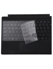 Tablet TPU Waterproof Dustproof Transparent Keyboard Protective Film for Microsoft Surface Pro 6 / 5 / 4