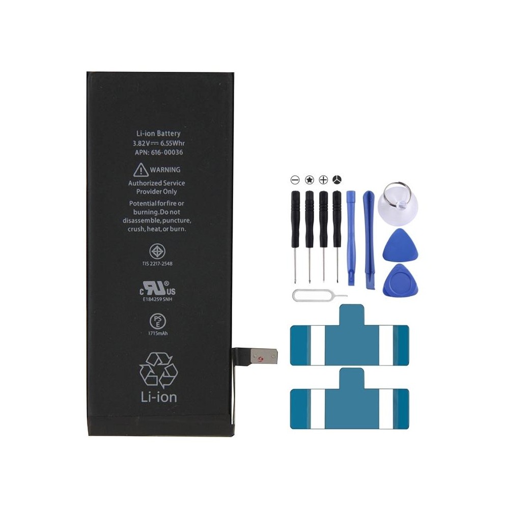 for iPhone 6S  1715mAh Battery(Black)