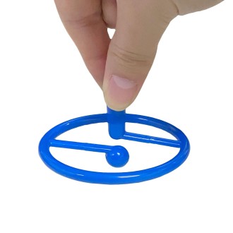 20 PCS Suspension Exclamation Mark Gyroscope Decompression Small Toy(Blue)