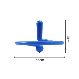 20 PCS Suspension Exclamation Mark Gyroscope Decompression Small Toy(Blue)