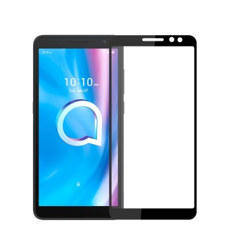 For Alcatel 1B 2022 PINWUYO 9H 2.5D Full Screen Tempered Glass Film(Black)