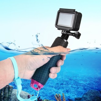 Sport Camera Floating Hand Grip / Diving Surfing Buoyancy Rods with Adjustable Anti-lost Hand Strap for HERO9 Black / HERO8 Blac