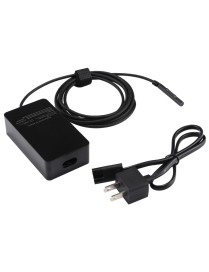 A1625 15V 2.58A 44W AC Power Supply Charger Adapter for Microsoft Surface Pro 6 / Pro 5 (2017) / Pro 4, US Plug
