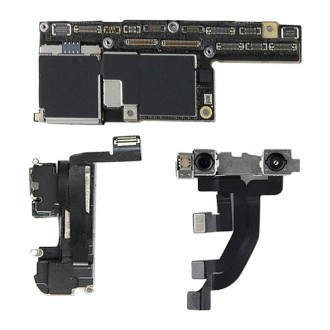 For iPhone X 256G Original Unlocked Mainboard Single SIM E-SIM US Version with Face ID