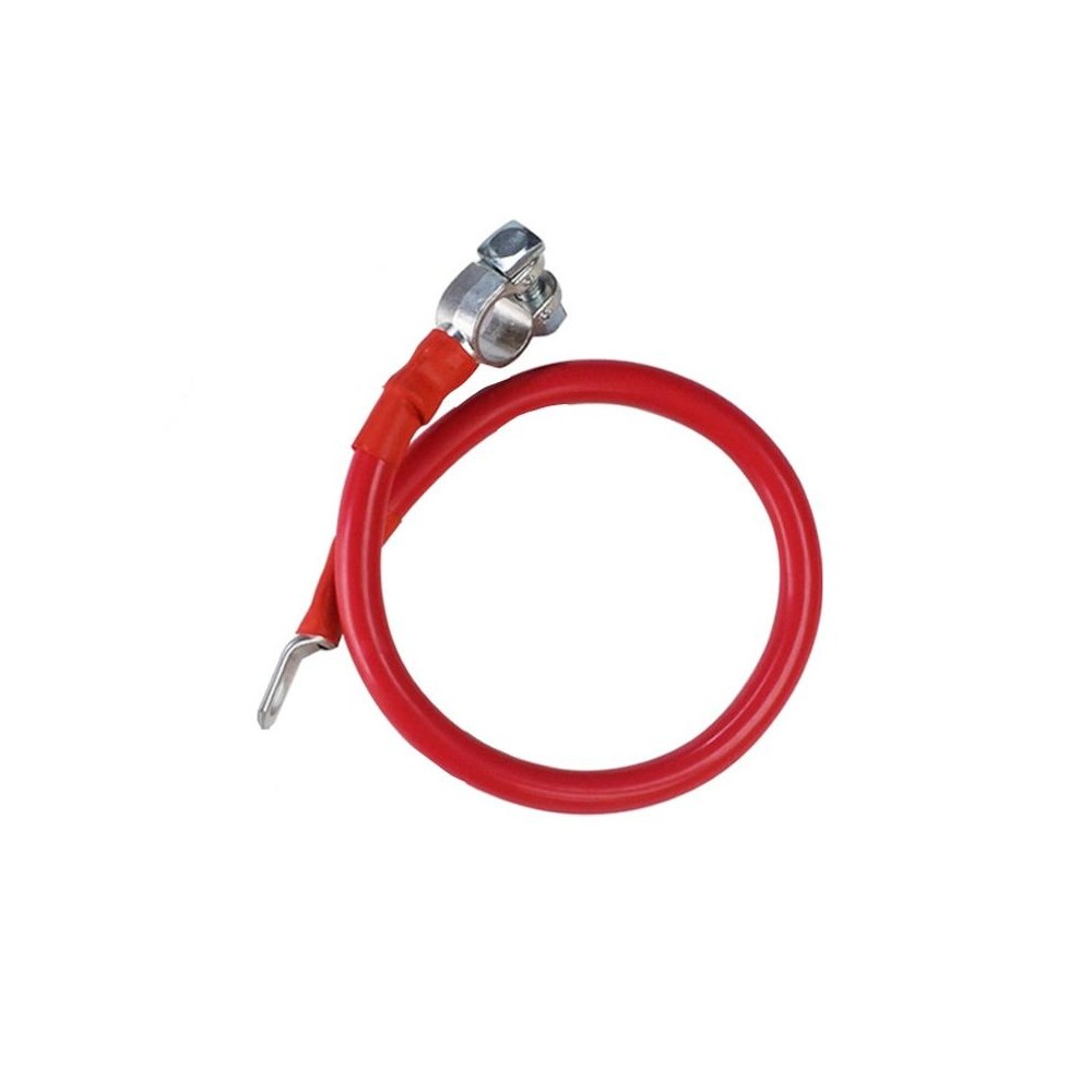 GSA-001 Car Ground Wire Battery Pile Head  Extension Cord Battery Connection Line 50cm(Positive)