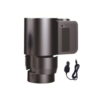 Car Digital Display Fast Cooling and Heating Cup, Style: Generation 3 Gray