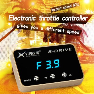 For Jeep Wrangler JK 2007-2017 TROS 8-Drive Potent Booster Electronic Throttle Controller Speed Booster