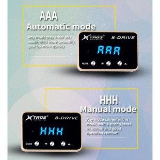 For Mitsubishi Triton 2015-2020 TROS 8-Drive Potent Booster Electronic Throttle Controller Speed Booster