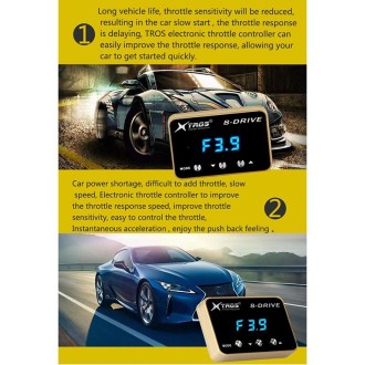 For Toyota GT86 2012- TROS 8-Drive Potent Booster Electronic Throttle Controller Speed Booster