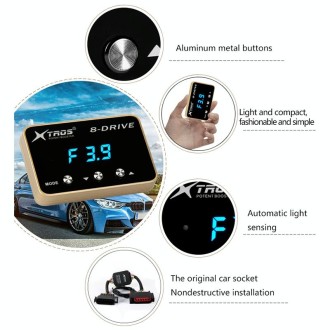 For Ford F150 TROS 8-Drive Potent Booster Electronic Throttle Controller Speed Booster