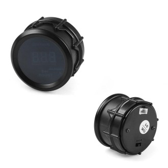 Car Modified 12V Universal 52mm Blue Light Digital Display Meter, Style:Oil Temperature Gauge