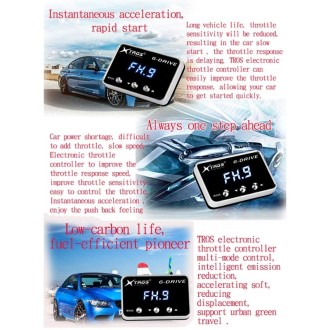 For Hyundai Genesis Coupe 2009-2020 TROS TS-6Drive Potent Booster Electronic Throttle Controller