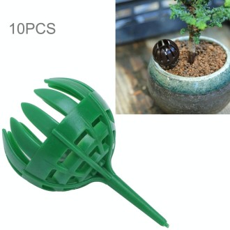 10PCS Bonsai Tools Gardening Products Gardening Tools Bonsai Fertilizer Boxes,Large Size:5.5*4*4cm(Green)