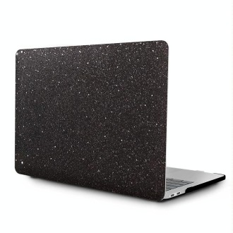 For MacBook Retina 12 A1534 (Plane) PC Laptop Protective Case (Pure Black)