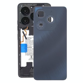 For itel P55 Original Battery Back Cover(Black)