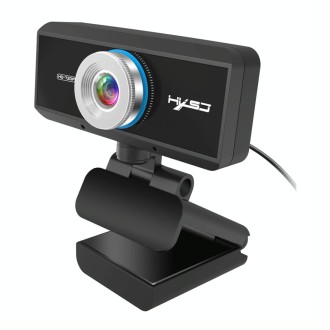 HXSJ S90 30fps 1 Megapixel 720P HD Webcam for Desktop / Laptop / Android TV, with 8m Sound Absorbing Microphone, Cable Length: 1