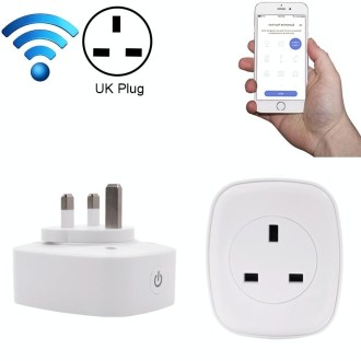 Sonoff 10A WiFi Remote Control Smart Power Socket Works with Amazon Alexa & Google Assistant, AC 85-265V (White)