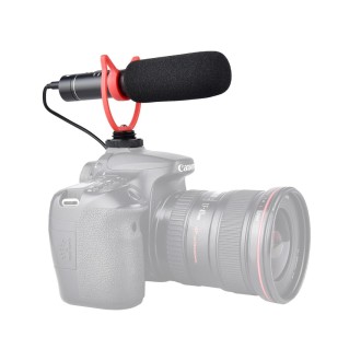 YELANGU YLG9930B MIC05 Professional Interview Condenser Video Shotgun Microphone with 3.5mm Audio Cable for DSLR & DV Camcorder(