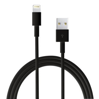 1m High Quality 8 Pin USB Sync Data / Charging Cable for iPhone, iPad(Black)