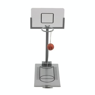 LG082-I Mini Desktop Folding Basketball Machine(Gray)