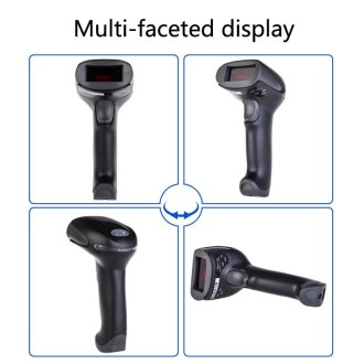 NETUM F5 Anti-Slip And Anti-Vibration Barcode Scanner, Model: Wireless Laser